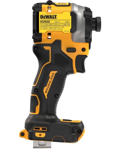 Акумулаторен ударен винтоверт DeWALT - DCF850N, 18V, 205Nm, без батерия и зарядно - 4