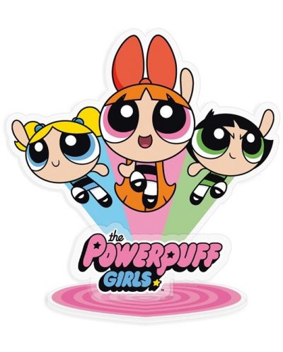 Акрилна фигура ABYstyle Animation: The Powerpuff Girls - Bubbles, Blossom and Buttercup, 10 cm - 1