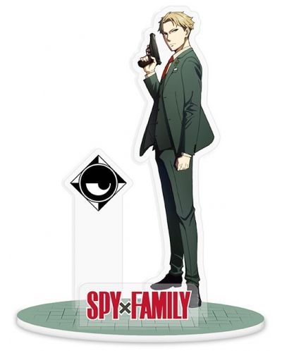 Акрилна фигура ABYstyle Animation: Spy x Family - Loid Forger, 10 cm - 1