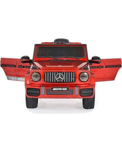 Акумулаторен джип Moni - Mercedes G63-0002, червен металик - 3