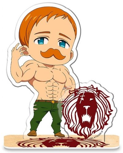 Акрилна фигура ABYstyle Animation: The Seven Deadly Sins - Escanor - 1