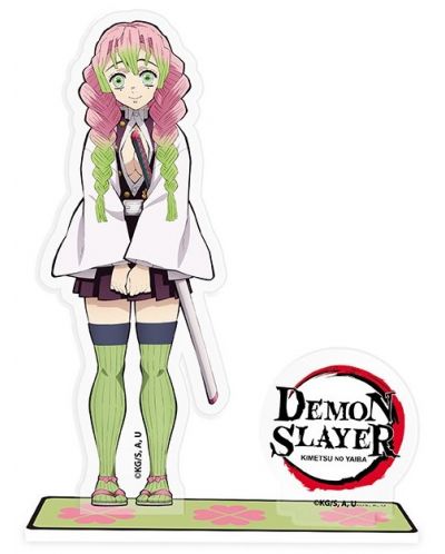 Акрилна фигура ABYstyle Animation: Demon Slayer - Mitsuri Kanroji, 8 cm - 1