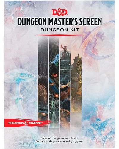Аксесоар за ролева игра Dungeons & Dragons - Dungeon Master's Screen Dungeon Kit - 1