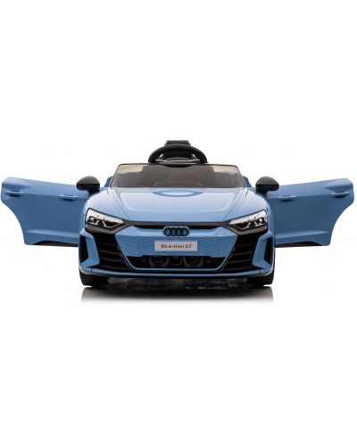 Акумулаторна кола Moni - Audi RS e-tron, синя - 6