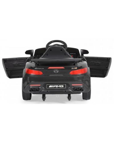 Акумулаторна кола Moni Toys - Mercedes AMG GTR, черна - 4