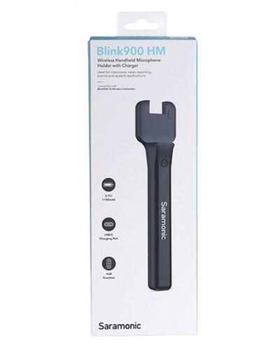 Акумулаторна ръкохватка Saramonic - BLINK 900 Pro HM, за Blink 900 B2, черна - 5