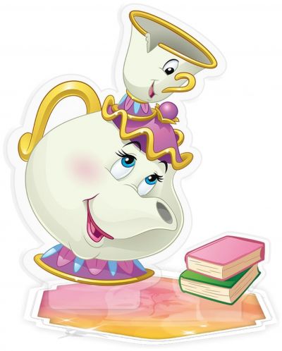 Акрилна фигура ABYstyle Disney: The Beauty & the Beast - Chip and Mrs. Potts - 1