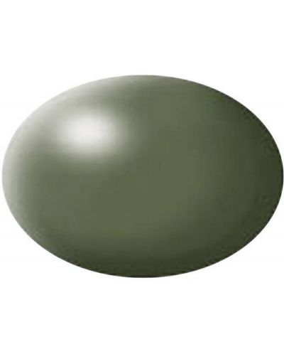 Акварелна боя Revell - Копринено маслинено зелено (R36361) - 1