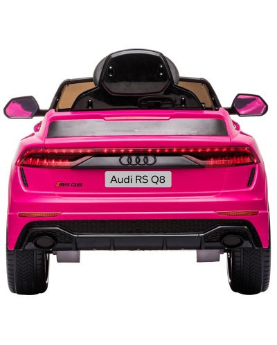 Акумулаторна кола KikkaBoo - Licensed Audi RSQ8, розова - 3