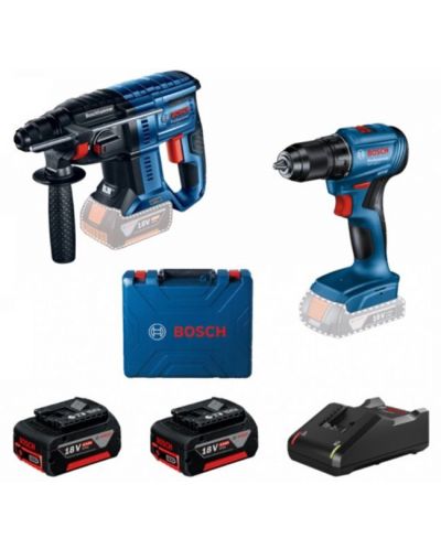 Акумулаторен комплект Bosch - Professional GBH 180-Li+GSR 185-Li, 2x4.0Ah+GAL, 2х4.0Ah Li-Ion - 1