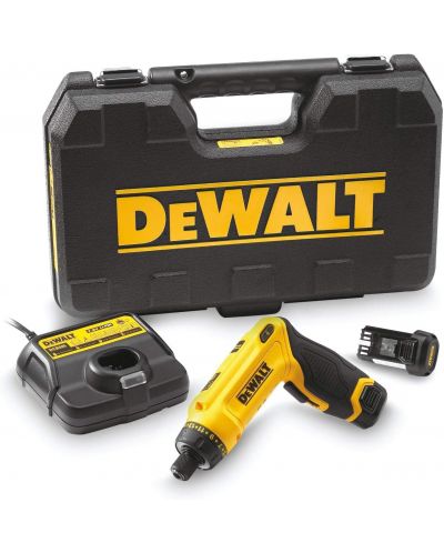 Акумулаторна отвертка DeWALT - DCF680G2, 7.2V, 4Nm, с 2 батерии и зарядно - 6