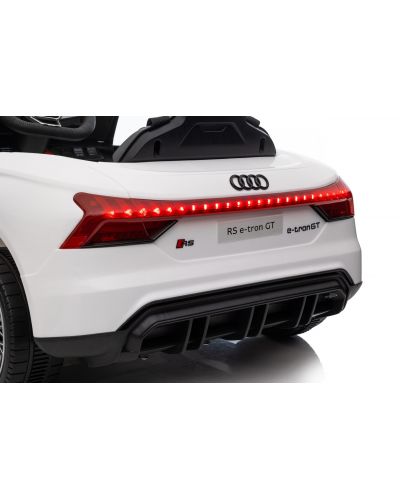 Акумулаторна кола Moni - Audi RS e-tron, бяла - 10
