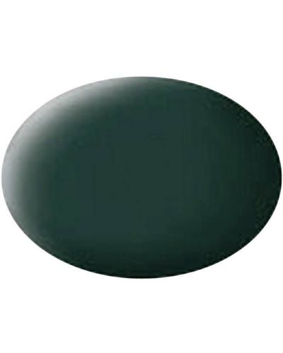 Акварелна боя Revell - Зеленикаво черно, мат (R36140) - 1