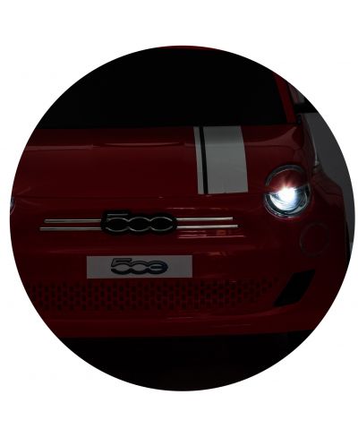 Акумулаторна кола Chipolino - Fiat 500, червена - 10