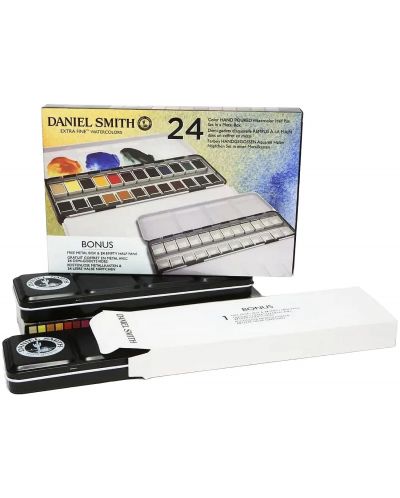 Комплект акварелни бои Daniel Smith - 24 цвята - 2