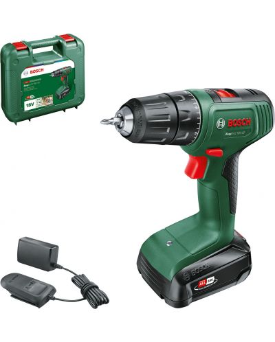 Акумулаторен винтоверт Bosch - Easy Drill, 18V-40, 40 Nm, 2 Ah Li-ion - 2