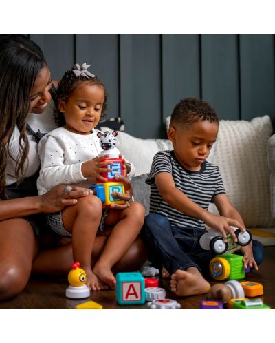 Активна играчка Baby Einstein - Кубчета, Connect & Create, 24 части - 7