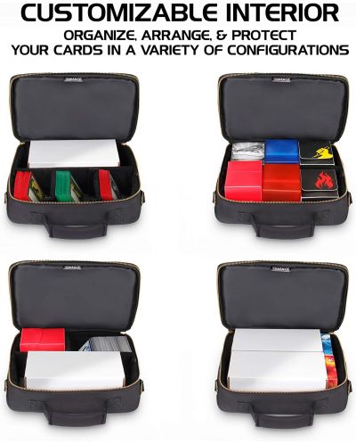 Аксесоар Trading Card Travel Case - черен - 6
