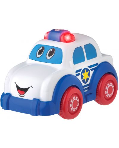 Активна играчка Playgro + Learn - Полицейска кола, със светлини и звуци - 1