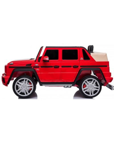 Акумулаторен джип Chipolino - Mercedes Maybach G650, червен - 4