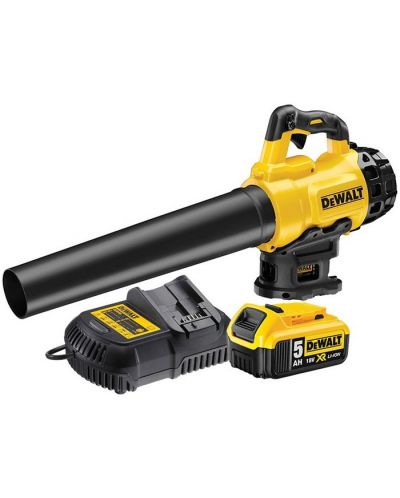 Акумулаторна въздуходувка DeWALT - DCM562P1-QW, 18V, 5.0 Ah Li-Ion - 1