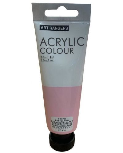 Акрилна боя Art Ranger - Пастелно розов, 75 ml  - 1
