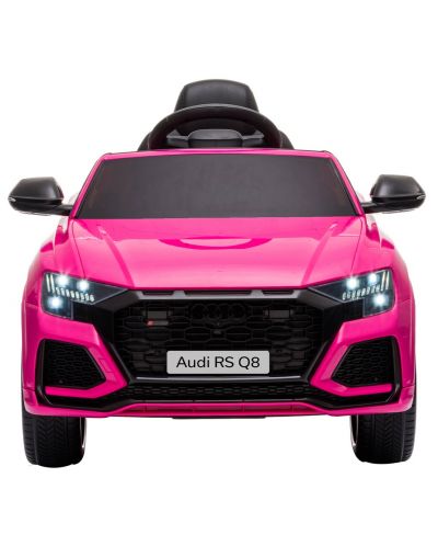 Акумулаторна кола KikkaBoo - Licensed Audi RSQ8, розова - 4