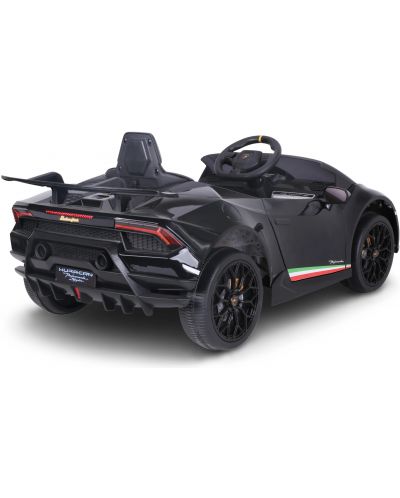 Акумулаторна кола Chipolino - Lamborghini Huracan, черна, с EVA гуми - 6