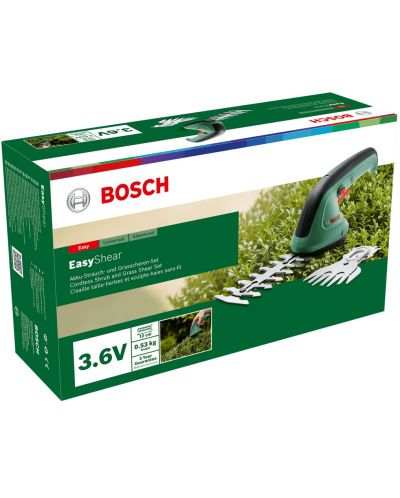 Акумулаторна ножица за трева и храсти Bosch - EasyShear, 3.6V, 1.5 Ah - 4