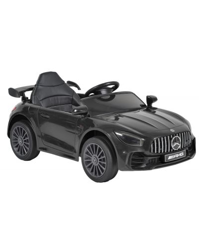 Акумулаторна кола Moni Toys - Mercedes AMG GTR, черна - 1