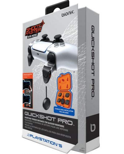 Аксесоар Bionik - Quickshot Pro (PS5) - 3