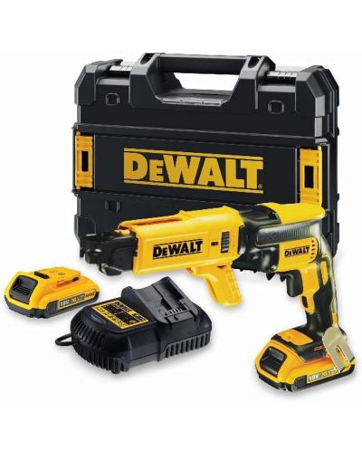 Акумулаторен винтоверт DeWALT - DCF620D2K, 18V, с 2 батерии, зарядно и пълнител - 1