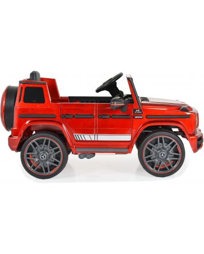 Акумулаторен джип Moni - Mercedes G63-0002, червен металик - 7