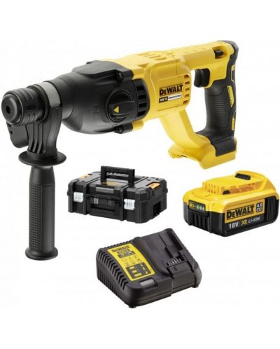 Акумулаторен перфоратор DeWALT - DCH133M1-QW, 18V, 4 Ah, 2.6 J - 1