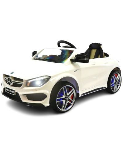 Акумулаторна кола Moni Mercedes CLA45 AMG - Бяла