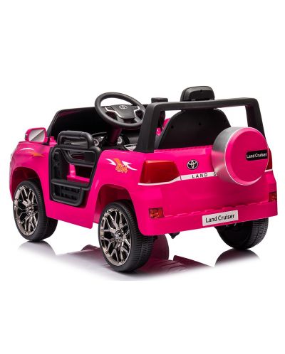 Акумулаторна кола Chipolino - Toyota Land Cruiser, розова - 5