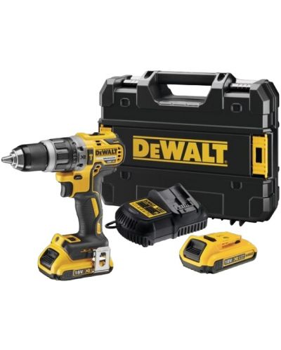 Акумулаторен безчетков ударен винтоверт DeWALT - DCD796D2-QW, 18V, 2x2.0Аh - 1