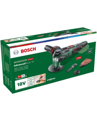 Акумулаторен мултифункционален инструмент Bosch - AdvancedMulti, 18V - 2