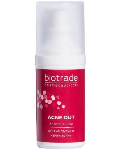 Biotrade Acne Out Активен крем за лице, 30 ml - 1