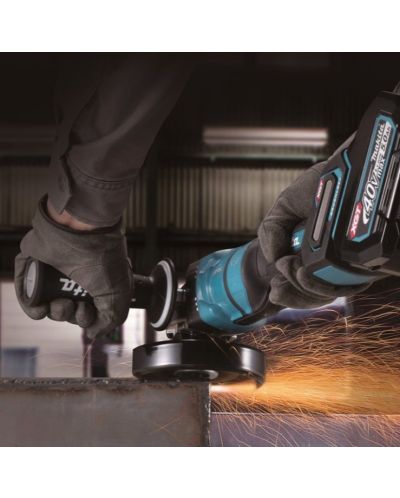 Акумулаторен ъглошлайф Makita - GA050GZ, 40V XGT, 125 mm, Solo - 2