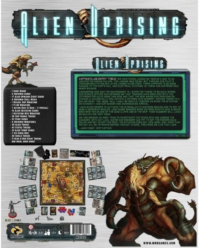 Настолна игра Alien Uprising, стратегическа - 4