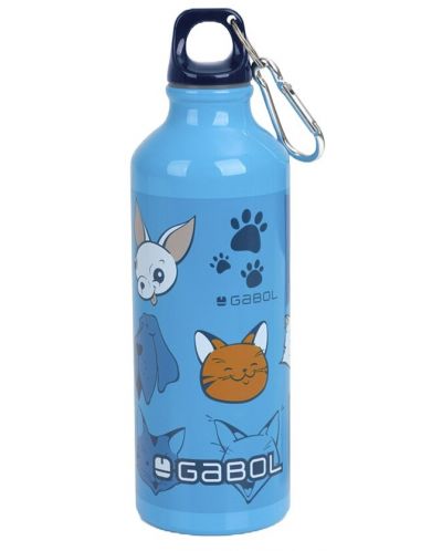Алуминиева бутилка за вода Gabol Friends - 500 ml - 1