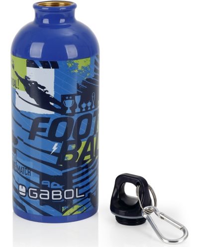 Алуминиева бутилка за вода Gabol Ball - 600 ml - 2