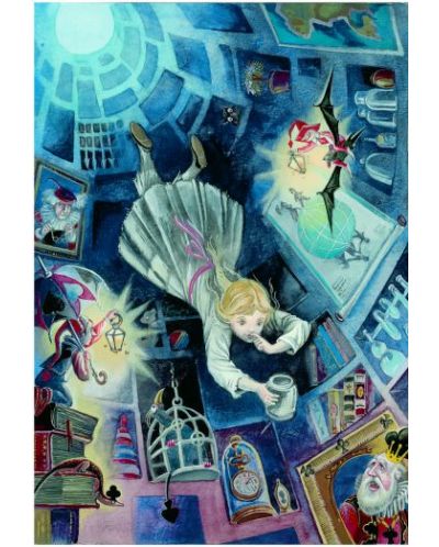 Алиса в страната на чудесата и в огледалния свят (Луксозно илюстровано издание с твърди корици) - 4