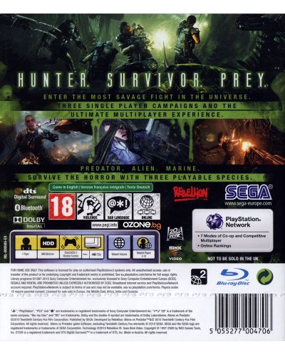 Aliens vs Predator (PS3) - 3