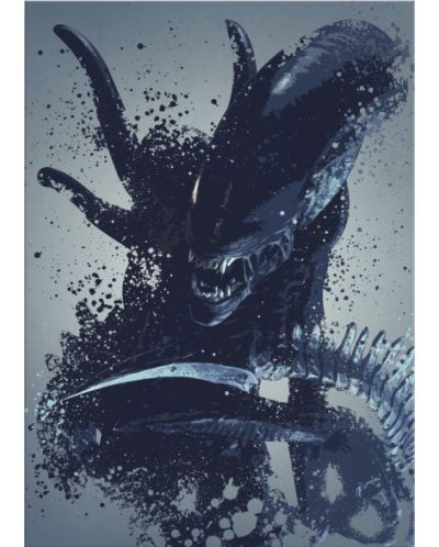 Метален постер Displate - Alien warrior - 1