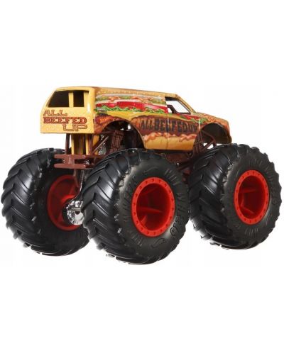 Детска играчка Hot Wheels Monster Trucks - Голямо бъги, All Beefed Up - 3