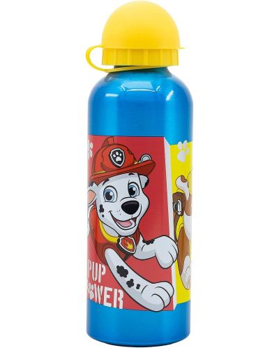 Алуминиева бутилка Stor Paw Patrol - Pup Power, 530 ml - 2