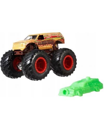 Детска играчка Hot Wheels Monster Trucks - Голямо бъги, All Beefed Up - 4