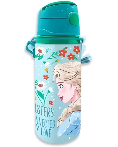 Алуминиева бутилка Kids Euroswan - Frozen, 600 ml - 1